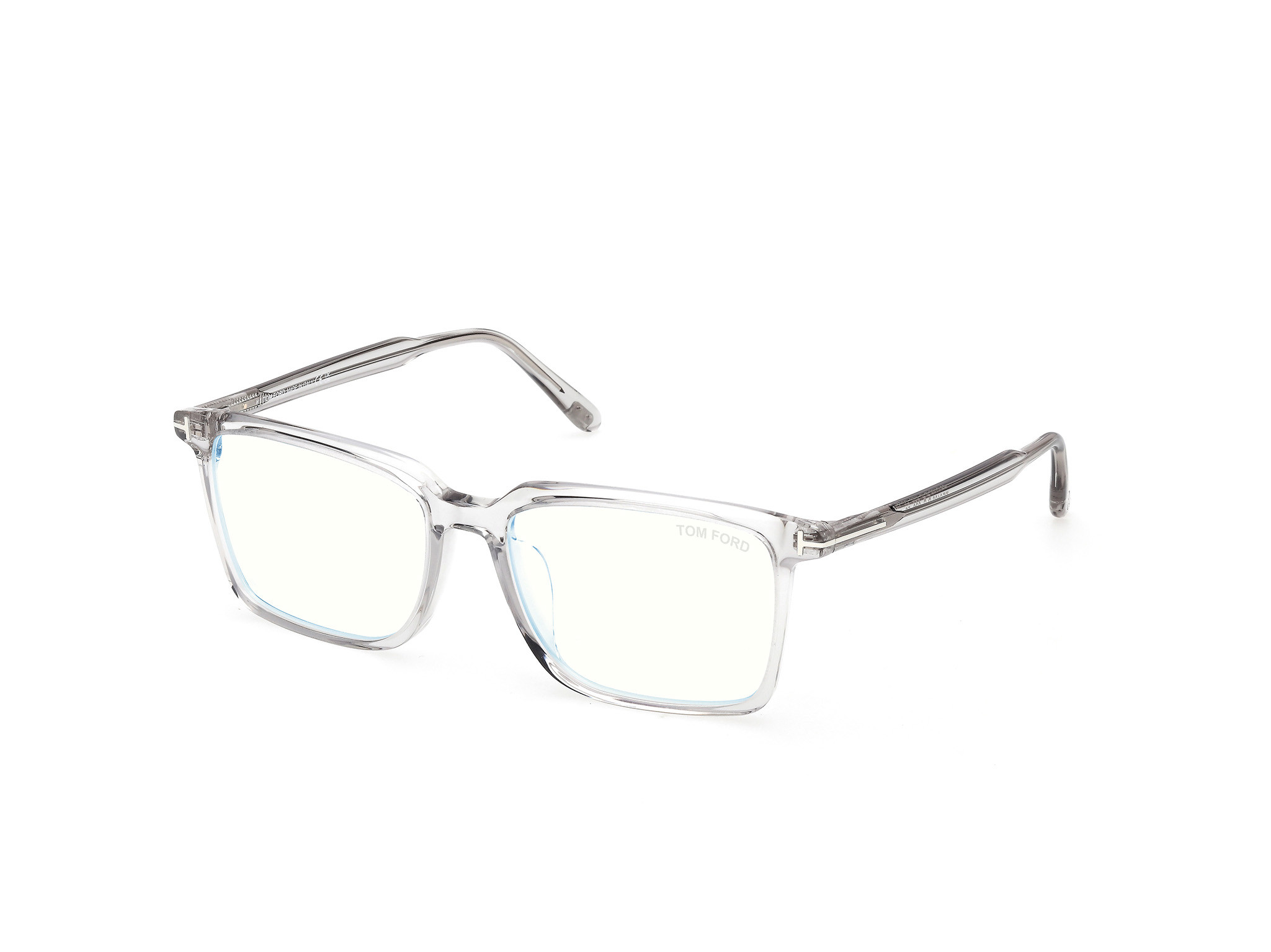 Tom Ford FT6100-D-B shiny grey shiny grey 020 Eyeglasses | eBay