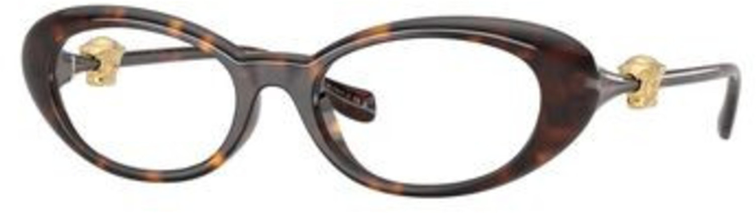 Versace VE 3381 U havana demo lens 108 Eyeglasses | eBay